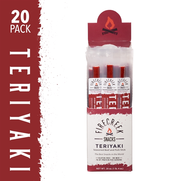 Picture of Firecreek Snacks - Teriyaki 1Oz Snack Stix - 20Ct