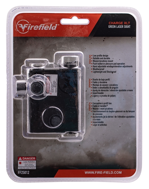 Picture of Firefield  Charge Xlt Laser Sight 
Green Laser AR Platform Picatinny/Weaver