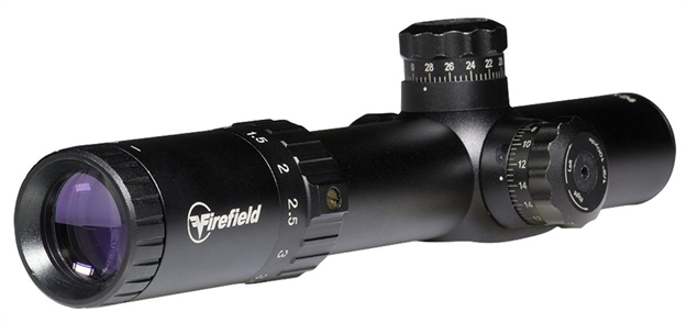 Picture of Firefield Ff13060 Close Combat 1-4X 24Mm Obj 88.3-23.8 FT @ 100 Yds Fov 30Mm Tube Black Matte Mil-Dot