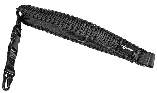 Picture of  Firefield Ff46000 Single Point Tactical Sling Black Nylon Paracord 28"-31" Oal Adjustable Rifle 812495020957
