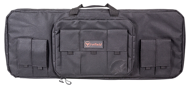 Picture of Firefield Ff47002 Carbon Series Double Rifle Bag 36" X 3" X 13" Black 600D Polymer