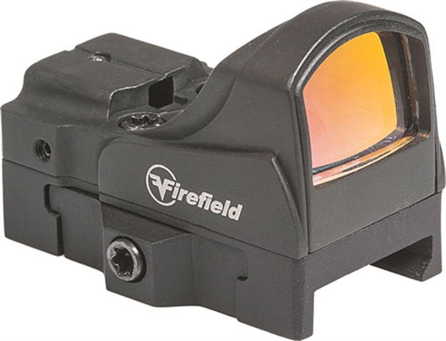 Picture of  Firefield Ff26021k Impact Mini Reflex Sight  Black Anodized 1X 16 MM X 21 MM 5 Moa Red Dot 45 Degree Mount