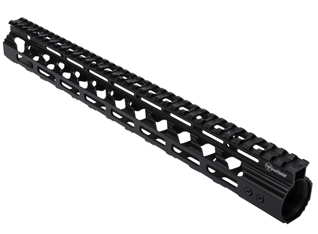 Picture of Firefield Ff34067 Verge Handguard M-Lok Aluminum Black Anodized Picatinny Rail AR Platform 15" Long 812495025457