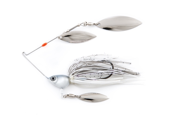 Picture of Fish Head Primal Spinnerbait, With Under Spin, 1/2 Oz. Albino