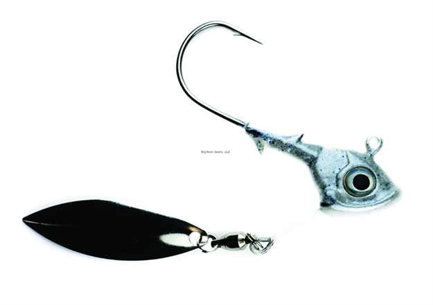 Picture of Fish Head Stand-Up  Spin Jighead, 1/4 Oz, Smokin Shad