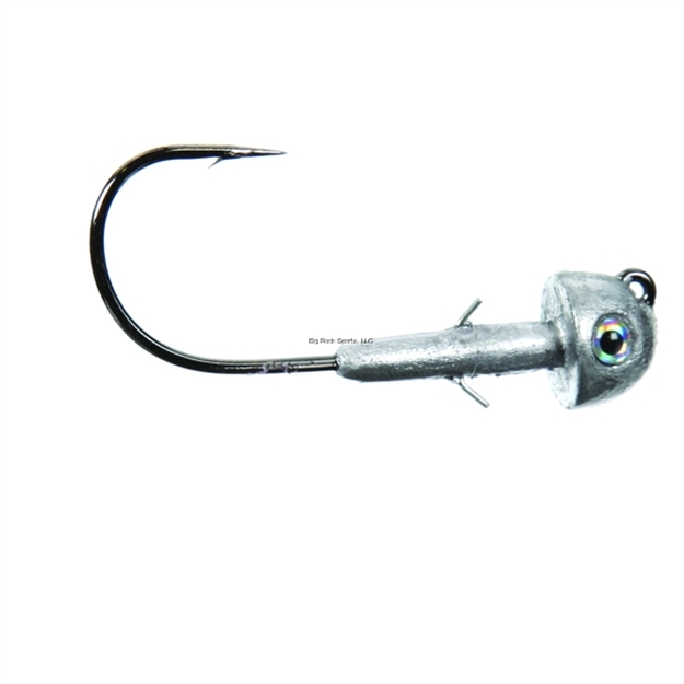 Picture of Fish Head V-Lock Swimbait Jighead, 1/4 Oz, 4/0 Hook, Raw Shad, 3/Pack