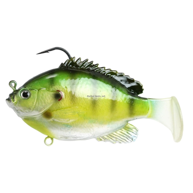 Picture of Fish Lab Bio-Gill Soft Swimbait, Redear 5", 2-3/4Oz, Sinking Action,T-Tail