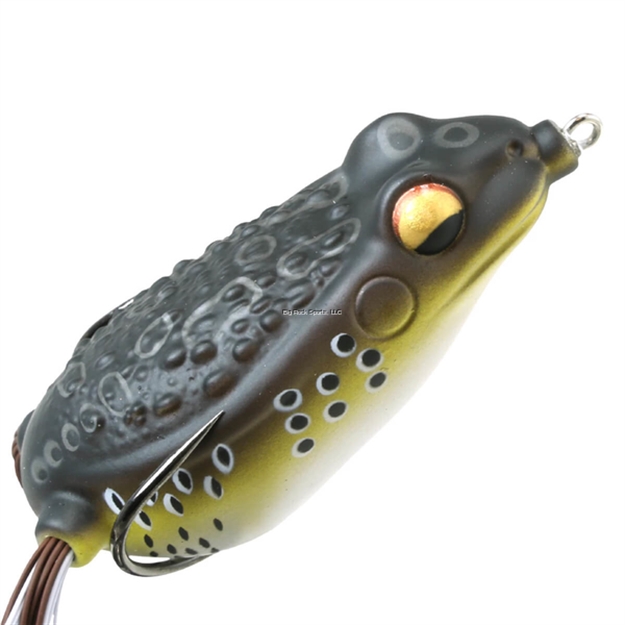Picture of Fish Lab Rattle Todd Hightly Detailed Back Oversize Rattle Chamber Easy Walk Action Mud Frog L 2 1/4 X  W 1/2 OZ