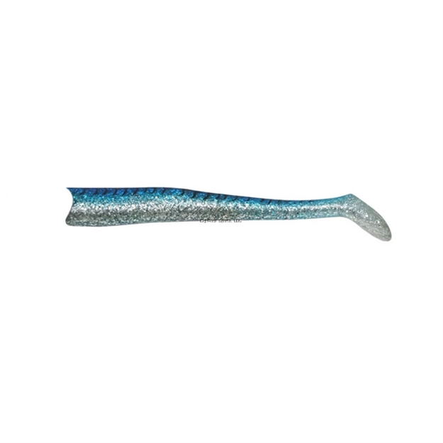 Picture of Fish Lab Replacement Tails 8" - Sinking 3 Bodies Blue Mackerel
