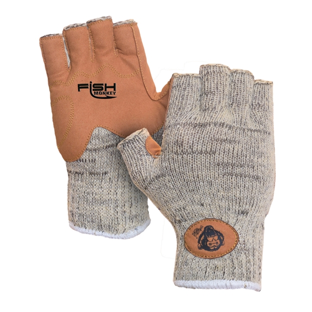 Picture of Fish Monkey Wooly Wool Half Finger Glove SM