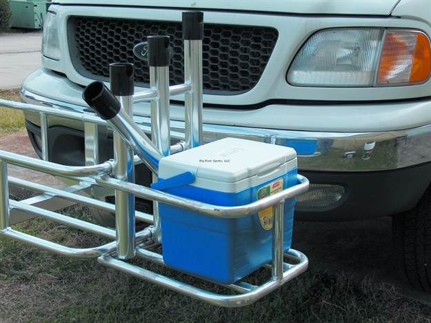 Picture of Fish-N-Mate Bucket Holder, Mounts Either Side OF Surf-Mate Rod Rack