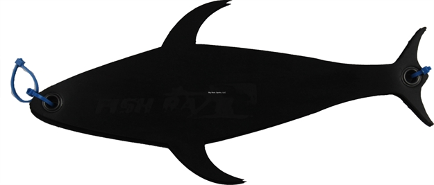 Picture of Fish Razr 10" Flapz, 3 Pack OF 10" Dredge Tuna- Black