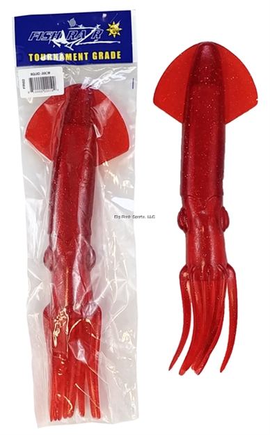 Picture of Fish Razr 12" Squid Red Sparkle