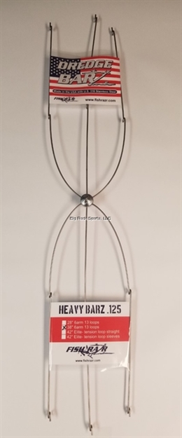 Picture of Fish Razr 28" Heavy Loopz Dredge Bar (.125)- 6Arm, 13 Loops