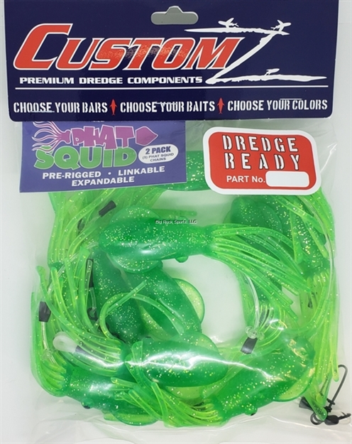 Picture of Fish Razr 2Pk 5 Phat Chain Green