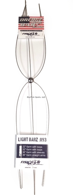 Picture of Fish Razr 36" Light Wire (.093) 6 Arm Dredge Bar- Straight Arms