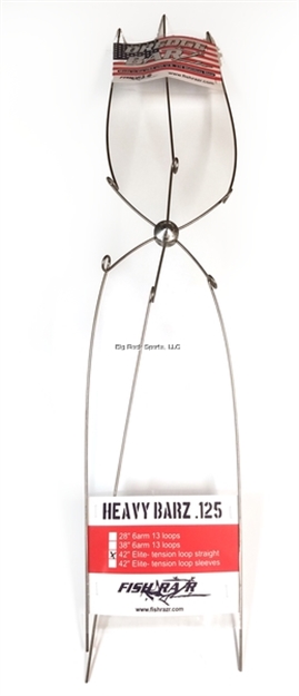 Picture of Fish Razr 42" Elite 6Arm Dredge Bar (.125)- Tension Loops With Straight Arms