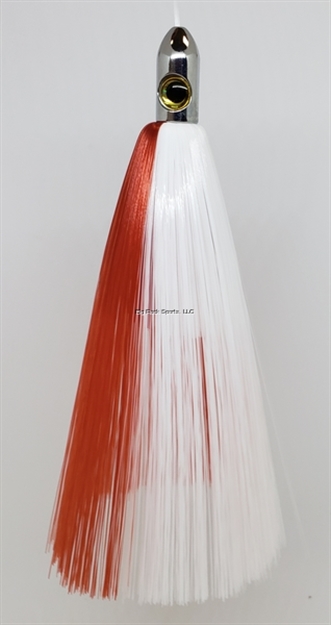 Picture of Fish Razr 6.5" Chrome Catcher Bullet Red/ White