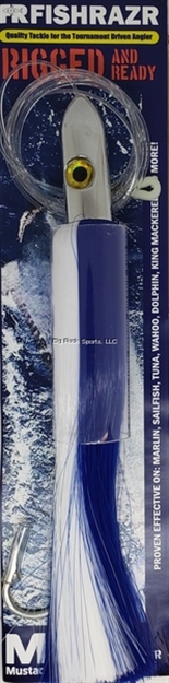 Picture of Fish Razr 9" Rigged Chrome Catcher Blue/ White