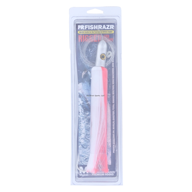 Picture of Fish Razr 9" Rigged Chrome Catcher Pink/ White