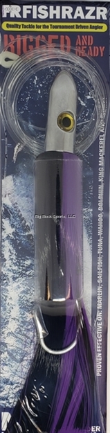 Picture of Fish Razr 9" Rigged Chrome Catcher Purple/ Black