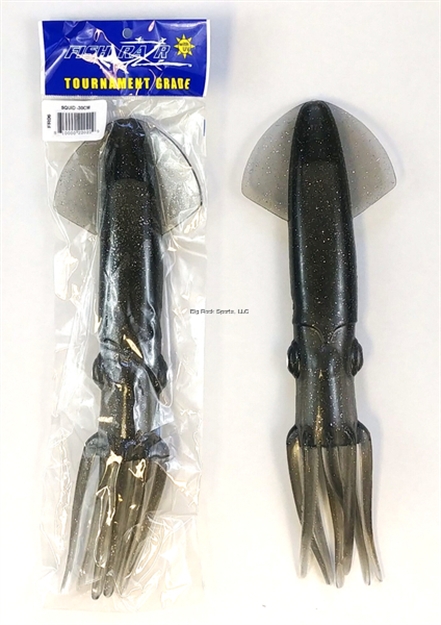 Picture of Fish Razr 9" Squid Black Sparkle