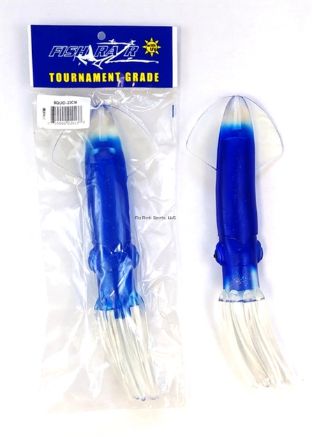 Picture of Fish Razr 9" Squid Blue/ Clear