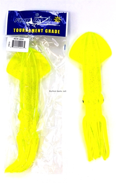 Picture of Fish Razr 9" Squid Chartruese