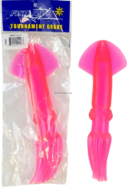 Picture of Fish Razr 9" Squid Pink Fluorescent