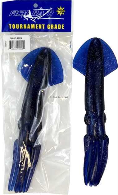 Picture of Fish Razr 9" Squid Purple Sparkle