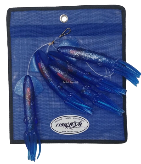 Picture of Fish Razr Daisy Chain With 5 Squid Blue Sparkle