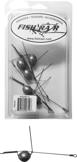 Picture of Fish Razr Dredge Pin Rigs- 6Pk 1Oz