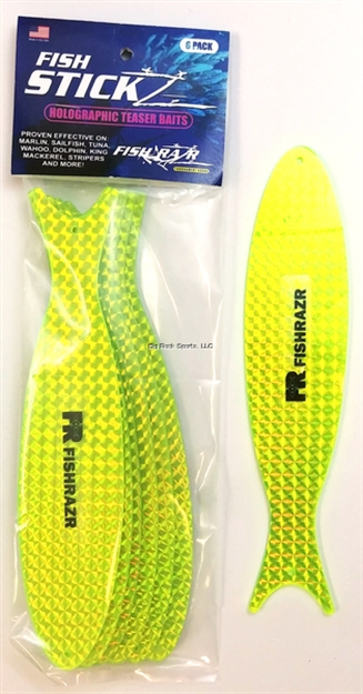 Picture of Fish Razr Fish Stickz Teasers- Large Chart/ Chart