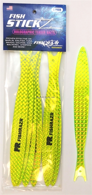 Picture of Fish Razr Fish Stickz Teasers- Thin Chart/ Chart