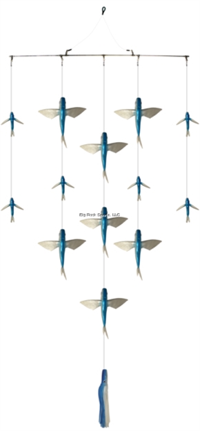 Picture of Fish Razr Flying Fish Spreader Bar Kit Blue