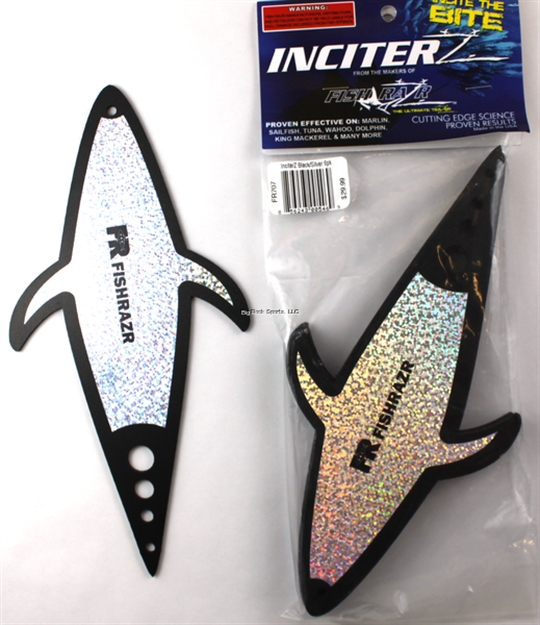 Picture of Fish Razr Inciterz Dredge Flash Black/ Silver 6 Pack