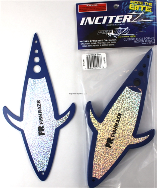 Picture of Fish Razr Inciterz Dredge Flash Blue/ Silver 6 Pack
