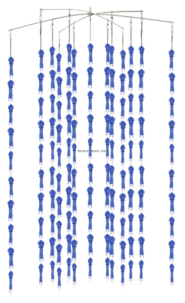 Picture of Fish Razr Phat Squid Dredge 38" Blue Sparkle