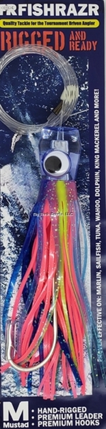 Picture of Fish Razr Rigged Dolphin Daze Blue, Blue/ Pink