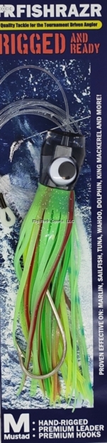 Picture of Fish Razr Rigged Dolphin Daze Silver/ Green