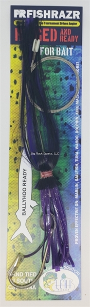 Picture of Fish Razr Rigged For Bally Squitch Purple/ Black
