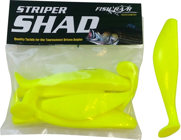 Picture of Fish Razr Shad Striper 6" 6Pk Chart