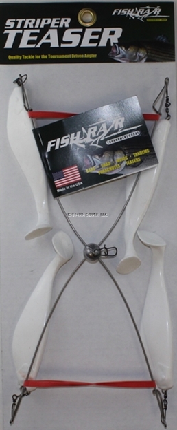 Picture of Fish Razr Striper Teaser  White 15" Lure