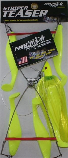 Picture of Fish Razr Striper Teaser Chart 15" Lure