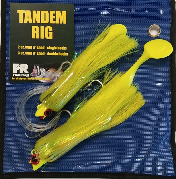 Picture of Fish Razr Tandem Chart 7Oz And 4Oz