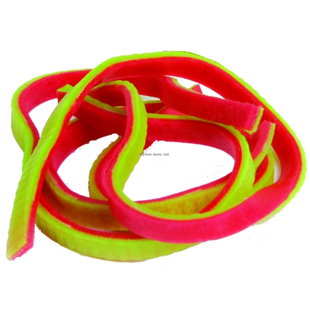 Picture of Fishbites Bag O'worms Sandworm Large Longer Lasting Bait, 3/8" W X 12" L, Red/Green, 2/Pack