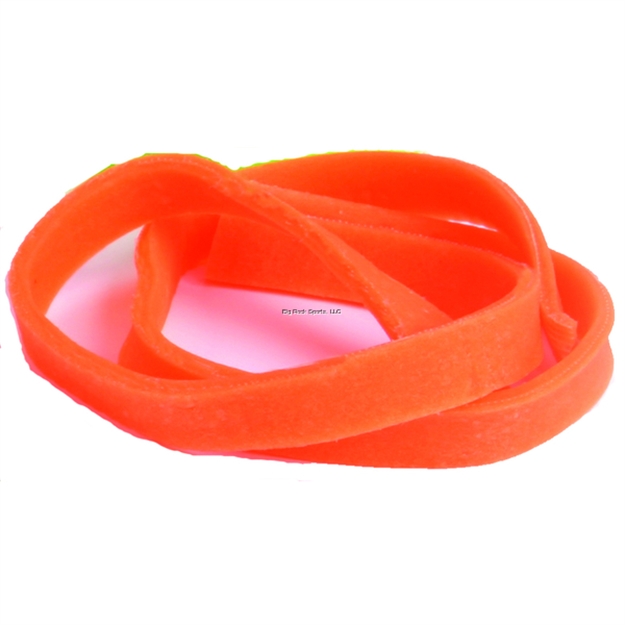 Picture of Fishbites E-Z Clam Longer Lasting Bait Strips, 1/2" W X 12" L, Orange, 2/Pack