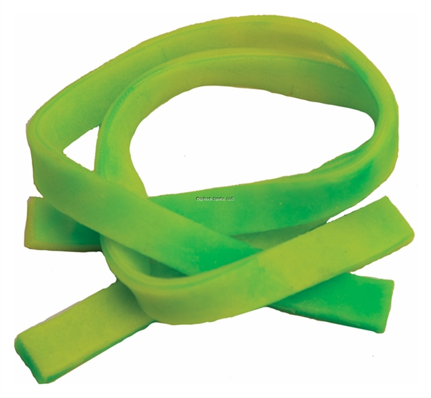 Picture of Fishbites E-Z Crab Long Lasting Bait Strips Power Lime, 1/2" W, 12" L