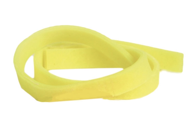 Picture of Fishbites E-Z Crab Longer Lasting Bait Strips, 1/2" W X 12" L, Yellow, 2/Pack