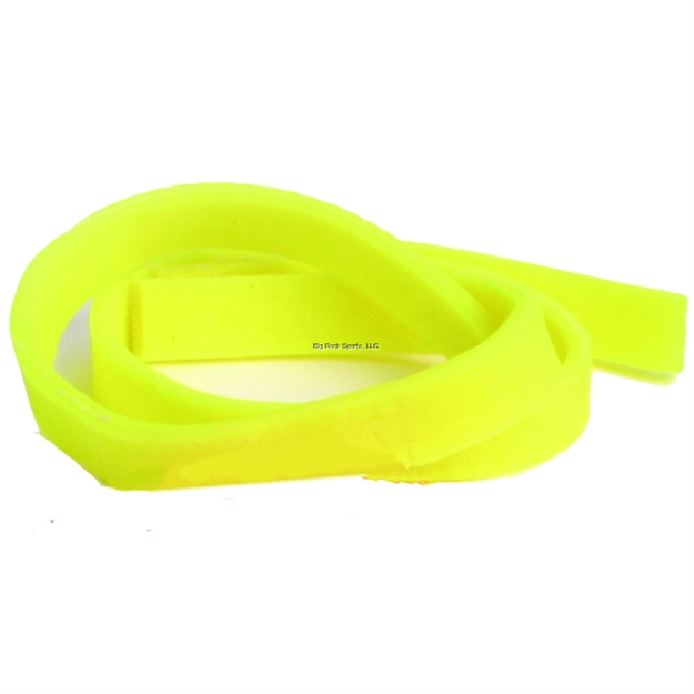 Picture of Fishbites E-Z Shrimp Longer Lasting Bait Strips, 1/2" W X 12" L, Yellow, 2/Pack